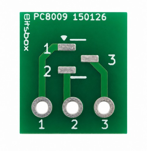 SOT23 to SIP Adaptor V3 (image for) SOT23 to SIP Adaptor V3