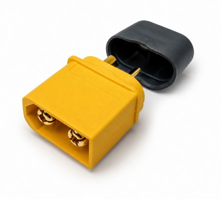 XT60 Plug for Cable Mount (image for) XT60 Plug for Cable Mount