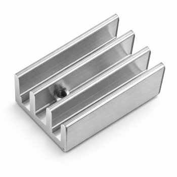 4-Fin TO220 Heatsink Natural (image for) 4-Fin TO220 Heatsink Natural