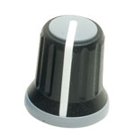 Grey Potentiometer Knob