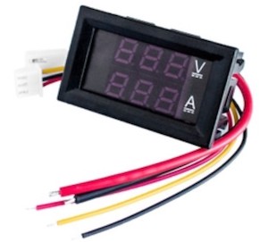 Digital Voltmeter & Ammeter 100V/10A