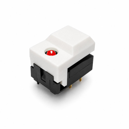 PB86 Illuminated Tactile Push Button - White (image for) PB86 Illuminated Tactile Push Button - White